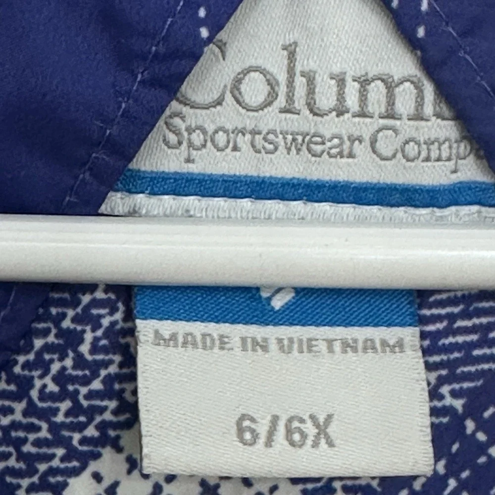 Columbia Kids Snow Trinity Down Bomber Omni Heat Coat‎ Size 6/6X Parka